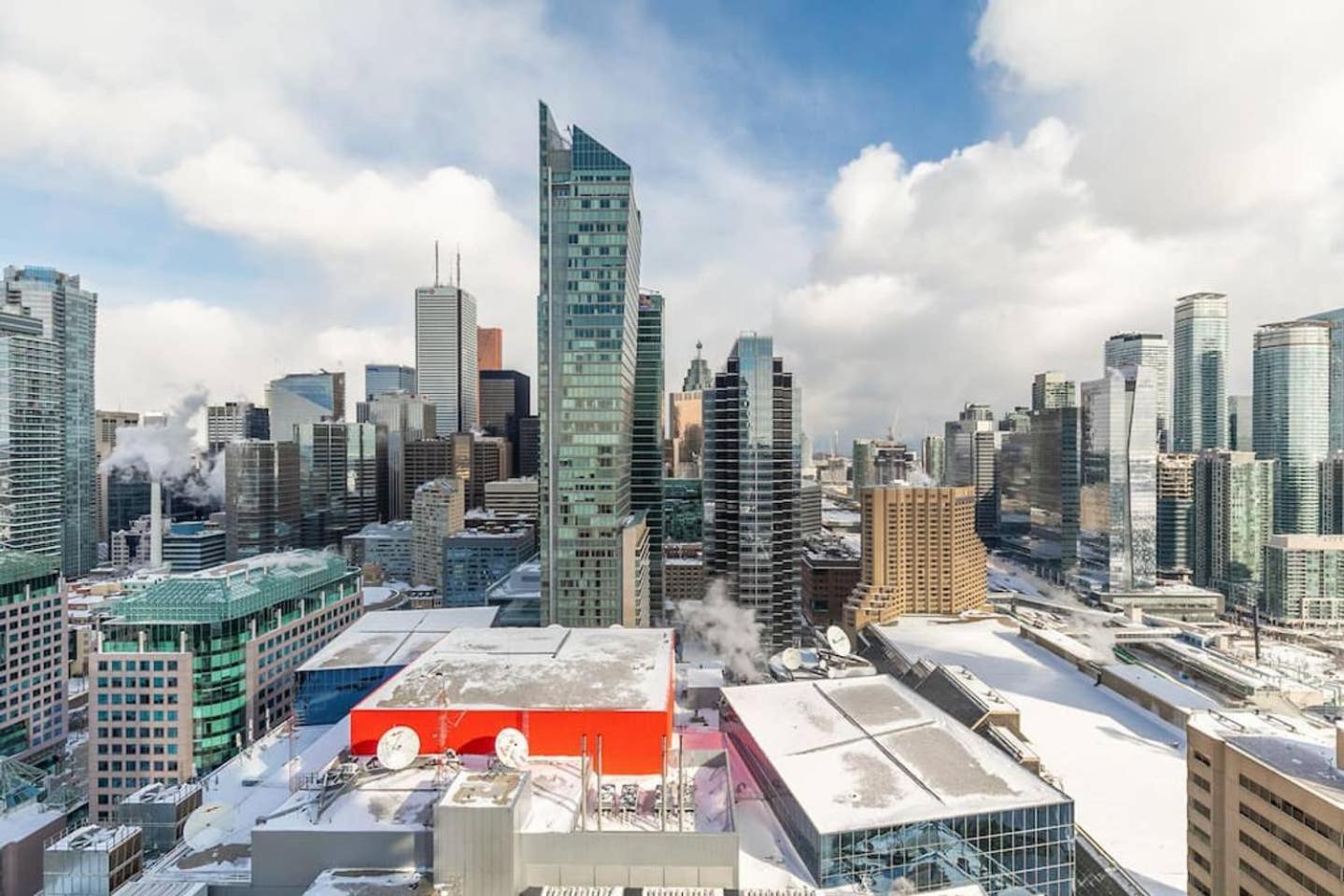 Luxury 1Br Condo - King Bed With City Views Toronto Exterior foto